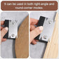 Edge Banding Trimmer, Mini Stainless Steel Blade Cutter Wood Working Tools Hand Planer Edge Band Trimmers with 1 Pc Scraper Blade for Woodworking, Durable Trimmer for Veneer, PVC, ABS, Wood