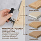 Edge Banding Trimmer, Mini Stainless Steel Blade Cutter Wood Working Tools Hand Planer Edge Band Trimmers with 1 Pc Scraper Blade for Woodworking, Durable Trimmer for Veneer, PVC, ABS, Wood