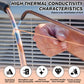 40Pcs 15% Silver Brazing Rods, Silver Solder Phos Copper Brazing Alloys Flat and Round Welding Rods for Air Conditioning Refrigerator Cold Storage HVAC Units (BCuP-2 20Pcs, BCuP-5 20Pcs)