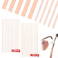 40Pcs 15% Silver Brazing Rods, Silver Solder Phos Copper Brazing Alloys Flat and Round Welding Rods for Air Conditioning Refrigerator Cold Storage HVAC Units (BCuP-2 20Pcs, BCuP-5 20Pcs)