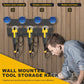 Angle Grinder Holder, Carbon Steel Angle Grinder Stand, Tool Holder Wall Mount, Efficient Angle Grinder Bracket, Versatile Angle Grinder Rack for Angle Grinder Tools Flap Cutting Discs