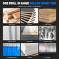 155mm Bi-Metal M42 High Speed Steel Hole Saw | with Pilot Drill Bit, Smooth Cutting Edge for PVC, Drywall, Wood, Plastic, Gypsum Board, Rubber, Thin Metal