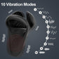 Vibrating Cock Ring with Testicular & G-Spot Stimulation – Penis Vibrator for Men, Pleasure Ring for Enhanced Sensation, Penis Extender for Couples Play