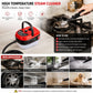 Versora Pro Car Steam Cleaner, 2500W Steam Cleaner, Lightweight High-Temp Steamer for Auto Detailing, Sofa, Tile & Grease, Large Tank + Brush Heads Included  - Red