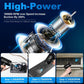 Compressed Air Duster, Rechargeable Cordless Electric Air Blower 3-Gear Adjustable, 100000RPM, Smart LED Display, LED Light, Keyboard, PC, Car, Home Cleaning, Replaces Canned Air, Black