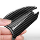 TPU Carbon Fiber Like Car Door Handle Cup Protective Sticker-8 PCS | Auto Door Paint Guard Car Door Cup Scratch Protection Films with Sport Style Carbon Look, Universal Door Handle Cups Protective Pad
