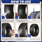 Tire Plugs, 3/8" X 2 3/8", 24 Pcs Mushroom Head Design, Tire Puncture Plug Patch Repair, Quick Seal, Easy Install Without Removal, Emergency Roadside
