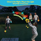 LED Toss and Catch Ball Game Set - 1 LED and 1 Regular Suction Cup Ball with 2 Easy-Grip Gloves - Beach Sports Toys for Kids - Outdoor Games for Backyard or Park - Easter Gift for Kids