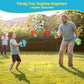 LED Toss and Catch Ball Game Set - 1 LED and 1 Regular Suction Cup Ball with 2 Easy-Grip Gloves - Beach Sports Toys for Kids - Outdoor Games for Backyard or Park - Easter Gift for Kids