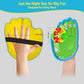LED Toss and Catch Ball Game Set - 1 LED and 1 Regular Suction Cup Ball with 2 Easy-Grip Gloves - Beach Sports Toys for Kids - Outdoor Games for Backyard or Park - Easter Gift for Kids