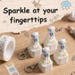 4PCS Cat Keychain Sound Fidget Toys, Rechargeable Anxiety Relief Keychain Buttons with Colorful Lights & Sound Effects, Cute Stress Relief Clicker Toy for Adults, April Fools’ Day Prank Novelty Gift