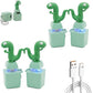 4 Pcs Lizard Button Keychain with Sound, Keyboard Fidget Toy Light Up Keyboard Fidget Light Up Clicker Keychain, Sound Keychain Stress Relief Sensory