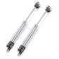 4 PCS, 150N/33 LB Silver Cabinet Gas Struts Lid Support, 10 Inch | Soft Open Doors, Kitchen Cabinets, Gas Shock Replacement, Lift Support Hinges, Cabinet Lids, Door Lifts, Hardware Update