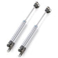 4 PCS 80N/18 LB Silver Cabinet Gas Struts Lid Support, 10 Inch | Soft Open Doors, Kitchen Cabinets, Gas Shock Replacement, Lift Support Hinges, Cabinet Lids, Door Lifts, Hardware Update