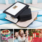 Black Travel Jewelry Box with Mirror: Sleek, Organised Storage for Rings, Necklaces & Earrings, Ideal for Aussies