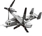 Christmas gift US Osprey Tiltrotor Aircraft Building Blocks Set, 460 Pieces Military Transport Model Kit for Kids Aged 6+ & Enthusiasts（Osprey tiltrotor aircraft）