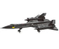 Christmas gift SR-71 Blackbird Reconnaissance Aircraft Building Blocks Set, 183 Pieces Military Model Kit for Kids Aged 6+ & Enthusiasts（SQ71 reconnaissance plane）