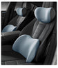 Christmas gift Car Headrest & Lumbar Support Set, Ergonomic Plush Cushion for Driver & Passenger, Comfort & Spine Protection for Long Drives（blue）