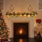 3M 20-LED Christmas Fairy String Lights: Santa/Snowman/Wreath Battery-Powered Warm White Decor for Home/Party