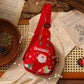 Christmas gifts Aussie Christmas Sling Bag Set – Red & Green Santa-Themed, Adjustable & Festive for Gifting & Styling