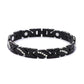 Christmas gift Stylish Ancient Copper Magnetic Therapy Bracelet with Diamond Accents - Enhance Health & Elegance（golden）
