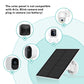 3-Pack 5W Solar Panel for Outdoor Security Camera – 5V USB Charger with 9.8ft Cable, IP65 Waterproof, Adjustable Mount, Compatible with Most Battery Cameras (White)