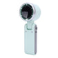 Portable Turbo Handheld Fan with Digital Display – 5-Speed Rechargeable Mini Fan, 3600mAh Battery, Foldable & Neck Strap Design for Outdoor Travel and Daily Use(Green)