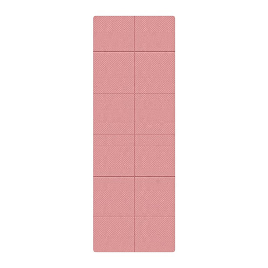Portable Foldable Yoga Mat – Dual-Sided Non-Slip TPE Exercise Mat for Yoga, Pilates, Kids Nap & Travel (Pink) | Other Colors Available in Store