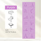 Portable Foldable Yoga Mat – Dual-Sided Non-Slip TPE Exercise Mat for Yoga, Pilates, Kids Nap & Travel (Purple) | Other Colors Available in Store