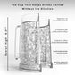 Double Wall Freezable Beer Mug, No-Ice Insulated Cup for Summer BBQs & Parties (Clear)