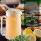 Double Wall Freezable Beer Mug, No-Ice Insulated Cup for Summer BBQs & Parties (Clear)