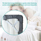 8-Pack Adjustable Bed Sheet Fasteners with Triangle 3-Clamp Design, White Elastic Bands & Nickel-Plated Clips—Secures Fitted Sheets, Sofa Covers, Car Seat Covers, and Tablecloths—Easy Install, Reusable