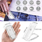 Rechargeable LED Book Light with Dimmable Warm White & Amber Modes – USB-Powered Clip-On Reading Lamp for Books, Sheet Music & Travel (White)