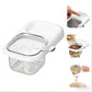 2-Pack Kitchen Sink Drain Basket – White Suction Mount Strainer for Food Waste, Tea Leaves & Vegetables – Space-Saving Filter with Top Storage (White)