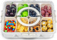 8-Compartment Sealed Snack Organizer with Handle for Fridge, Picnic & Kitchen Storage – BPA-Free Food Container (White)   
Product Description