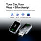 Wireless CarPlay Adapter 2-in-1 for iPhone & Android – Bluetooth 5.0 USB Dongle with OTA Update and Voice Control (Black)