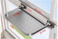 Foldable Window-Mounted Drying Rack with Clamp-on Design for Shoes, Plants & Small Items (Grey)