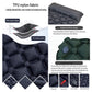 Ultralight Camping Sleeping Pad: Built-in Foot Pump, Integrated Pillow – Compact, Waterproof for Hiking/Backpacking (Dark Blue)