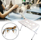 Foldable Pet Grooming Hammock with Leg Holes, Anti-Scratch Mesh Bathing Station for Cats and Small to Medium Dogs, Portable Nail Trimming and Washing Aid (Grey)