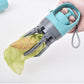 Zero-Contact Dog Poop Scooper with 6-Claw Mechanism & Built-in Bag Dispenser – Lightweight Pet Waste Picker for Outdoor Walks (Teal Blue)