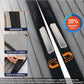 Magnetic Screen Door 100cm x 210cm – Self-Adhesive Mesh Netting for Mosquito & Wasp Protection, Indoor Outdoor Use, (Black,L)