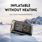 Wireless Tire Inflator with Digital Display – Portable Air Compressor for Cars, Bikes, Balls & More (Black)
