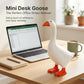 Magnetic Goose Figurine for Desk & Entryway, Cute Key Holder & Home Decor Gift (White)