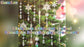 18-Piece Crystal Ornaments Set for Christmas Tree, Windows & Home Winter Decorations (Iridescent Clear)