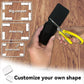 24PCS Reusable Carpet Grippers, Washable Non-Slip Rug Tape for Hardwood Floors, Strong Adhesive Rug Corners Fixer, No Residue Rug Pads for Area Rugs (Black)