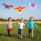 Kids’ Mini Fishing-Rod Kite Set –  3-Pack Fish Designs, Easy-Grip Reel Handle, Adjustable Line, Lightweight & Durable for Outdoor Play, Perfect for Beginners Ages 3–8, Encourages Active Fun and Family Bonding (Multicolor)