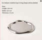 Silver Plated Ceramic Tray Set (Round & Long Shapes) – Minimalist Luxury Decorative Organizer for Jewelry, Vanity & Home Display| Other Styles Available in Store