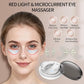 Red Light Eye Massager for Under Eye Bags, Fine Lines & Daily Eye Skincare (white)