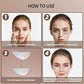Red Light Eye Massager for Under Eye Bags, Fine Lines & Daily Eye Skincare (white)