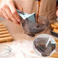 Adjustable Dual-Function Measuring Scoop Set For Baking, Dry Ingredients & Liquid Prep (Blue)